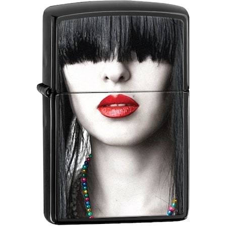 Zippo Zippo Choice Red Lips Ebony ZIP-28536